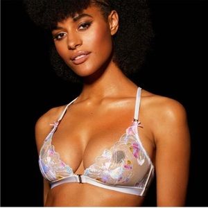NWOT, WITH BOX AND DUST BAG - HONEY BIRDETTE Fleur Bralette in Medium